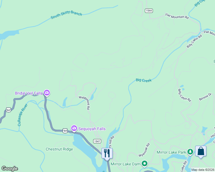 map of restaurants, bars, coffee shops, grocery stores, and more near 239 Hammond Road in Highlands