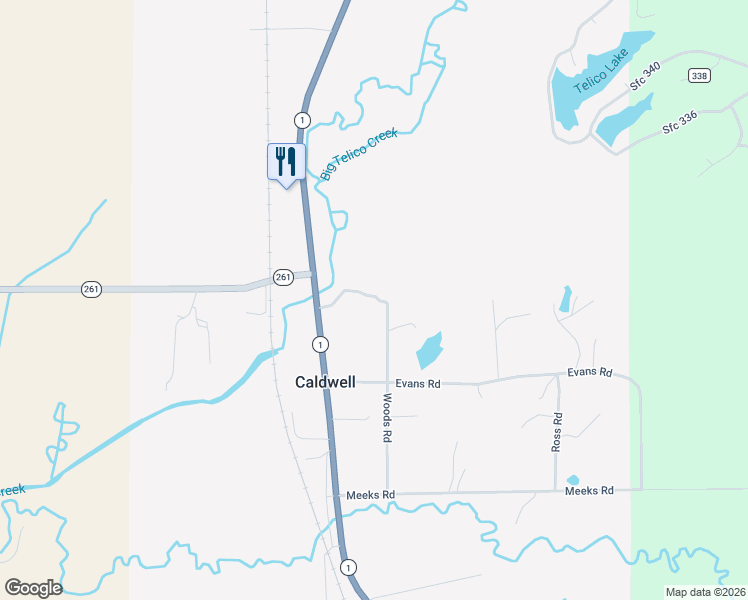 map of restaurants, bars, coffee shops, grocery stores, and more near 156 Arkansas 261 in Colt