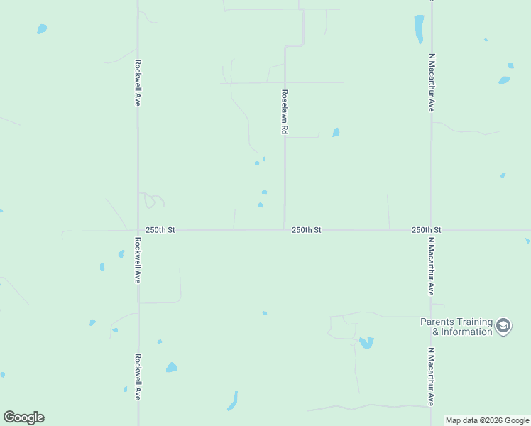 map of restaurants, bars, coffee shops, grocery stores, and more near 25073 Roselawn Rd in Blanchard