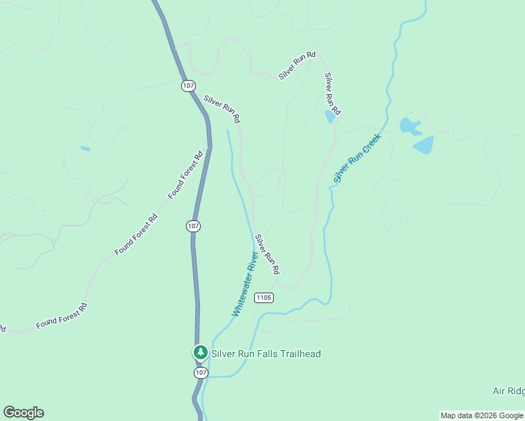 map of restaurants, bars, coffee shops, grocery stores, and more near 30 Spur Road in Cashiers