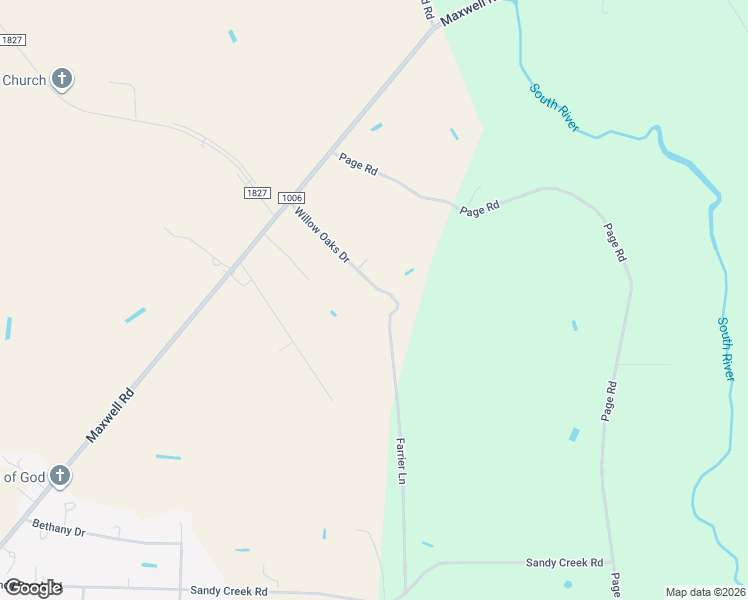 map of restaurants, bars, coffee shops, grocery stores, and more near 6530 Willow Oaks Dr in Stedman