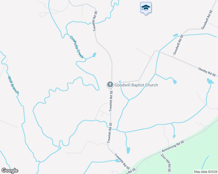 map of restaurants, bars, coffee shops, grocery stores, and more near 5300-5310 SE Trewhitt Rd in Cleveland