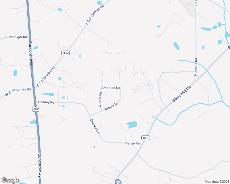 map of restaurants, bars, coffee shops, grocery stores, and more near 408 Ambrose Lane in Monroe