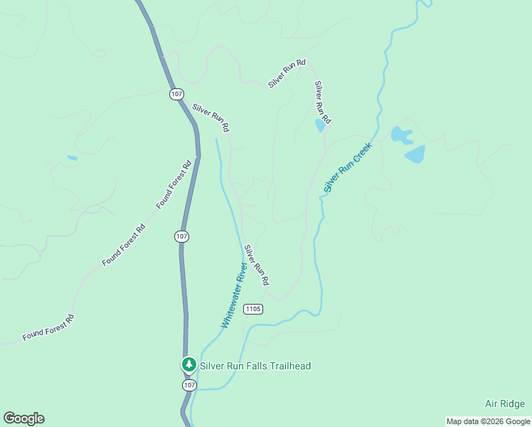 map of restaurants, bars, coffee shops, grocery stores, and more near 30 Spur Road in Cashiers