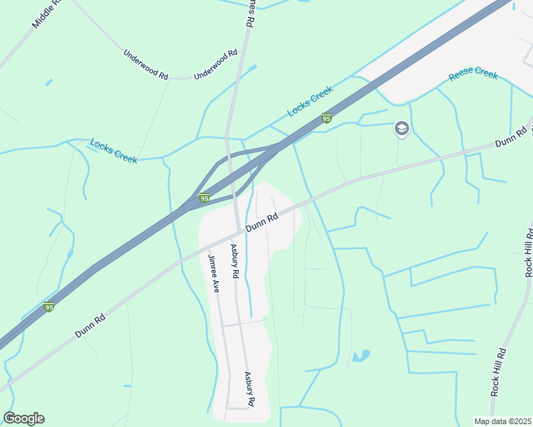map of restaurants, bars, coffee shops, grocery stores, and more near 2157 Dunn Road in Fayetteville