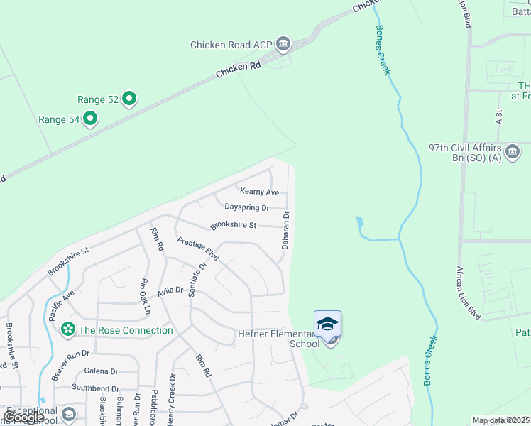 map of restaurants, bars, coffee shops, grocery stores, and more near 6313 Brookshire Street in Fayetteville