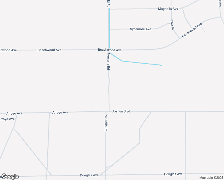 map of restaurants, bars, coffee shops, grocery stores, and more near Joshua Boulevard in California City