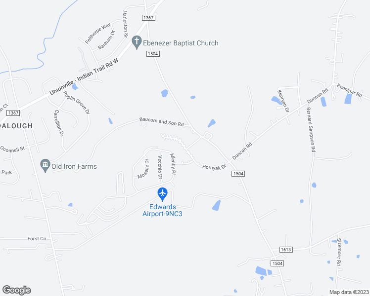 map of restaurants, bars, coffee shops, grocery stores, and more near 4358 Hornyak Drive in Unionville