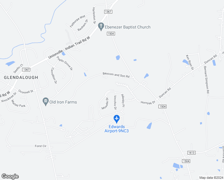 map of restaurants, bars, coffee shops, grocery stores, and more near 4312 Allenby Place in Unionville