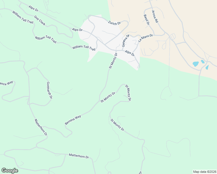 map of restaurants, bars, coffee shops, grocery stores, and more near 16980 Saint Moritz Drive in Tehachapi