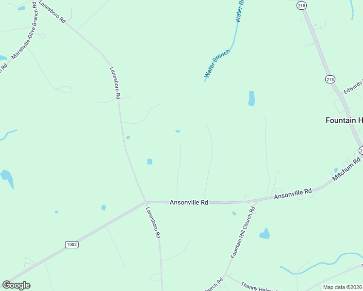 map of restaurants, bars, coffee shops, grocery stores, and more near 5721 Ansonville Road in Marshville