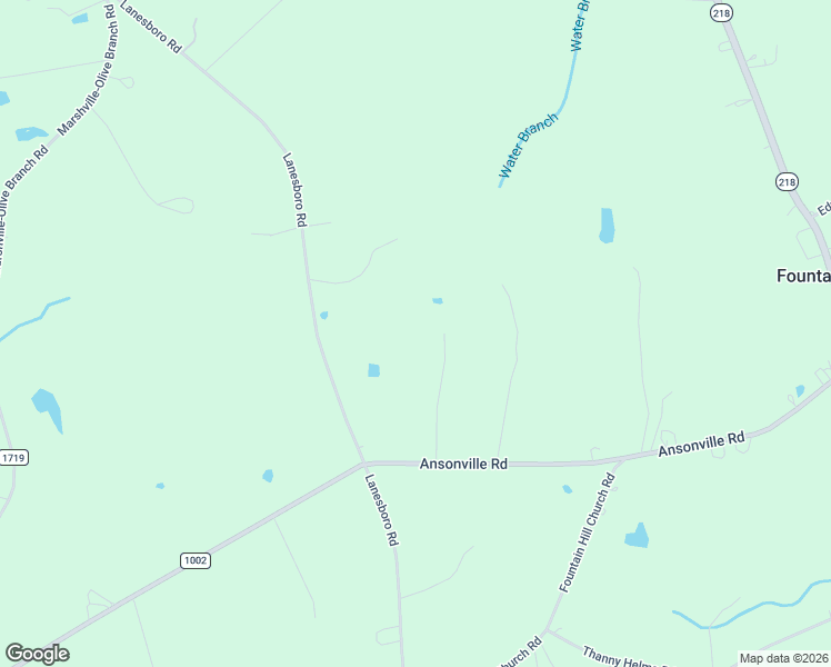 map of restaurants, bars, coffee shops, grocery stores, and more near 5721 Ansonville Road in Marshville