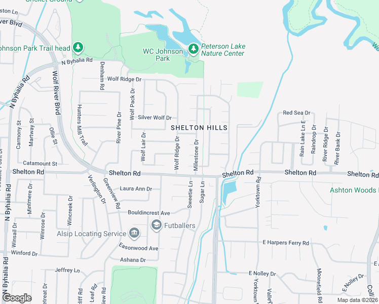 map of restaurants, bars, coffee shops, grocery stores, and more near 244 Saybrook Cove in Collierville