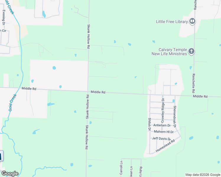 map of restaurants, bars, coffee shops, grocery stores, and more near 121 Middle Road in Conway