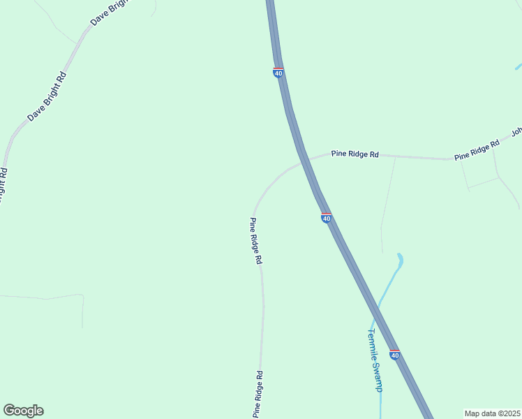 map of restaurants, bars, coffee shops, grocery stores, and more near 6724 Pine Ridge Road in Faison