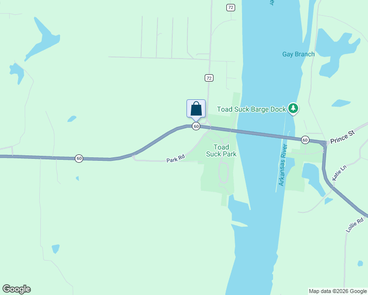 map of restaurants, bars, coffee shops, grocery stores, and more near 18 Park Road in Bigelow