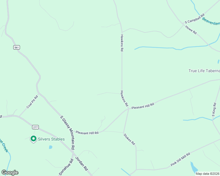 map of restaurants, bars, coffee shops, grocery stores, and more near 4518 Hawkins Road in Greer