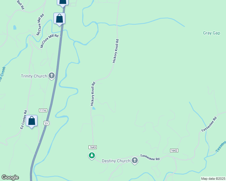 map of restaurants, bars, coffee shops, grocery stores, and more near 1712 Hickory Knoll Road in Franklin