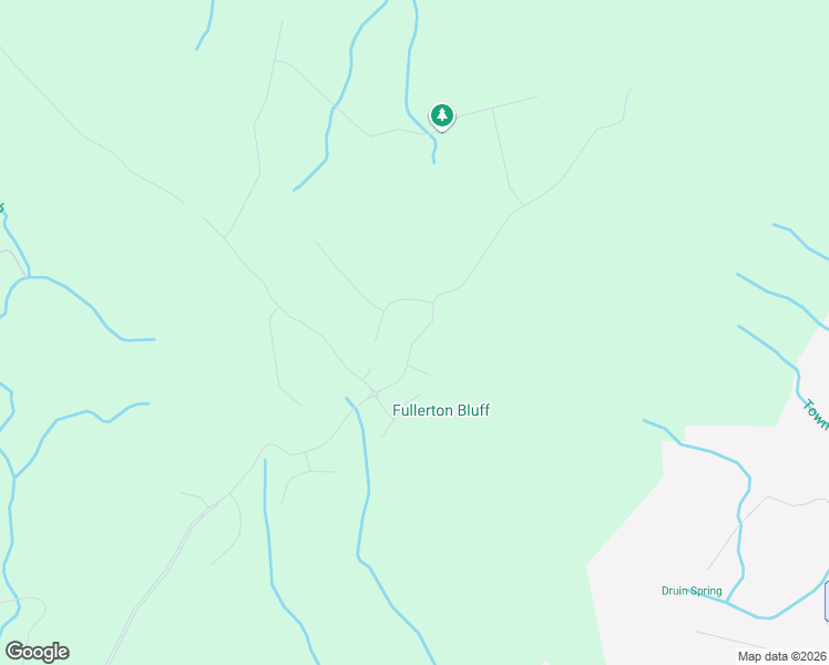 map of restaurants, bars, coffee shops, grocery stores, and more near River Bluffs Drive in Jasper