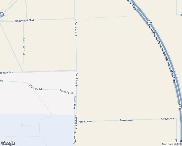 map of restaurants, bars, coffee shops, grocery stores, and more near Benton Avenue in Mojave