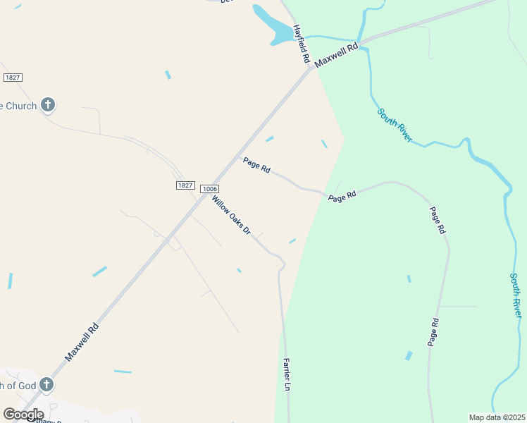 map of restaurants, bars, coffee shops, grocery stores, and more near 7964 Maxwell Road in Wade
