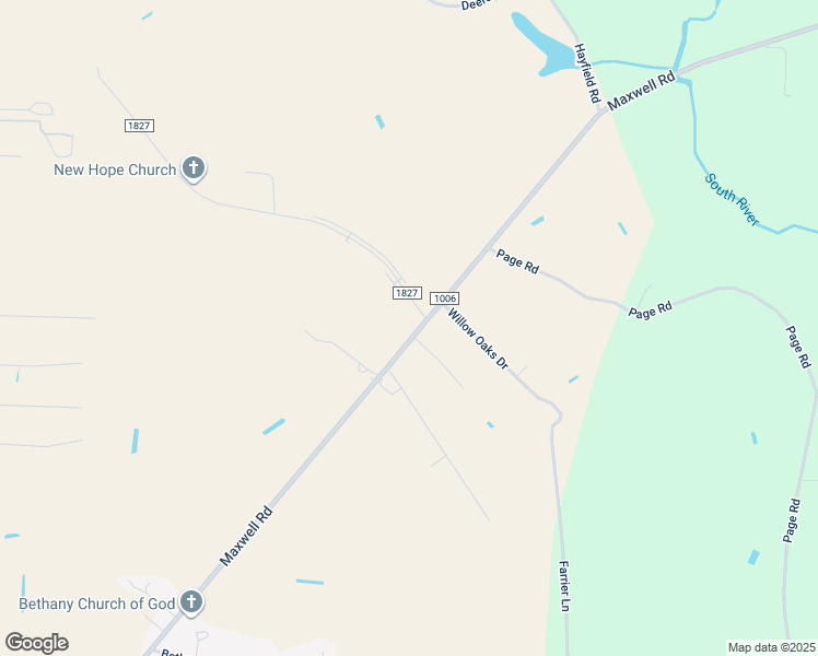 map of restaurants, bars, coffee shops, grocery stores, and more near 7865 Maxwell Road in Stedman