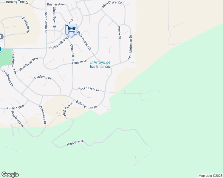 map of restaurants, bars, coffee shops, grocery stores, and more near 27461 Buckpasser Drive in Tehachapi