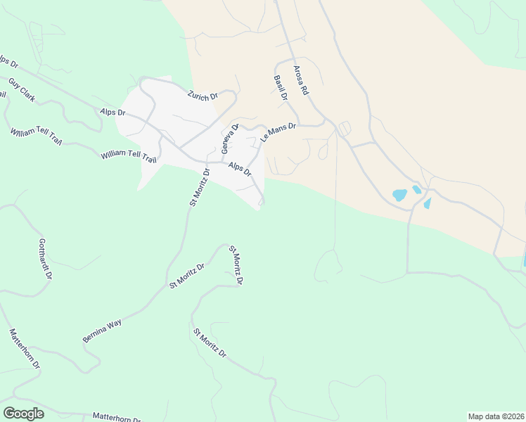 map of restaurants, bars, coffee shops, grocery stores, and more near 17721 Alps Drive in Tehachapi