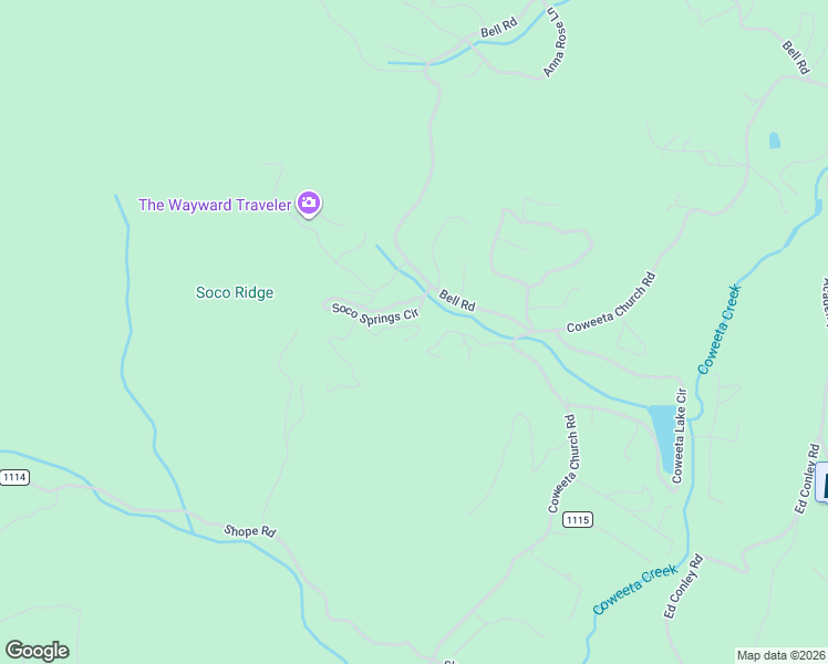 map of restaurants, bars, coffee shops, grocery stores, and more near 193 Finch Knob Road in Otto