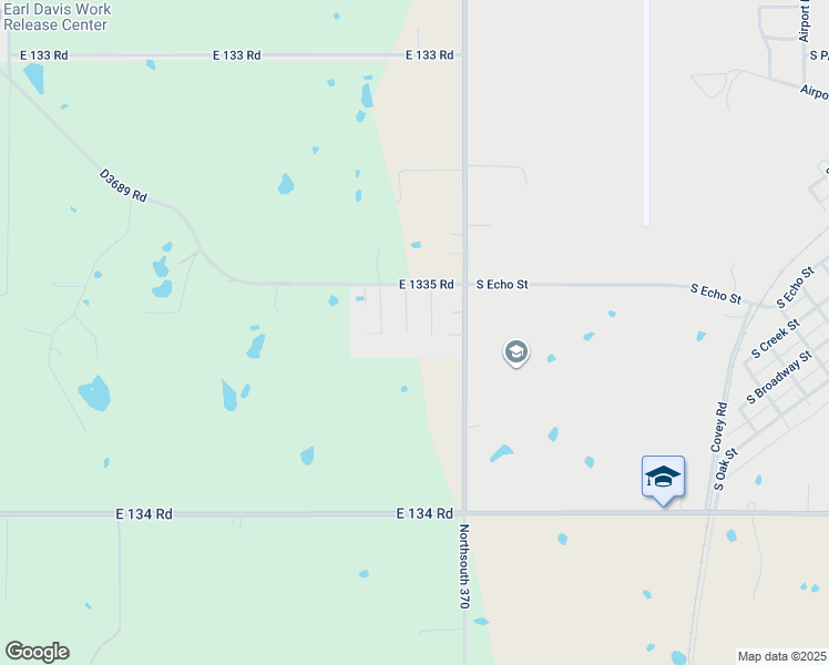 map of restaurants, bars, coffee shops, grocery stores, and more near 119 Lou Drive in Holdenville