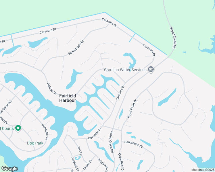 map of restaurants, bars, coffee shops, grocery stores, and more near 6104 Schooner Court in New Bern