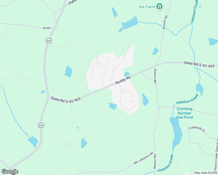 map of restaurants, bars, coffee shops, grocery stores, and more near 1455 Roddy Road in Campobello