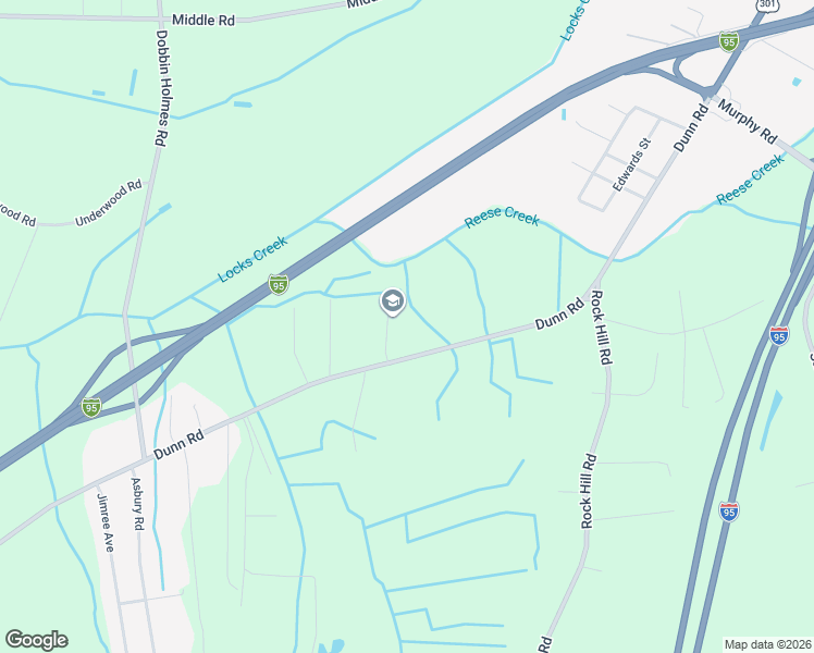 map of restaurants, bars, coffee shops, grocery stores, and more near 2475 Dunn Road in Eastover