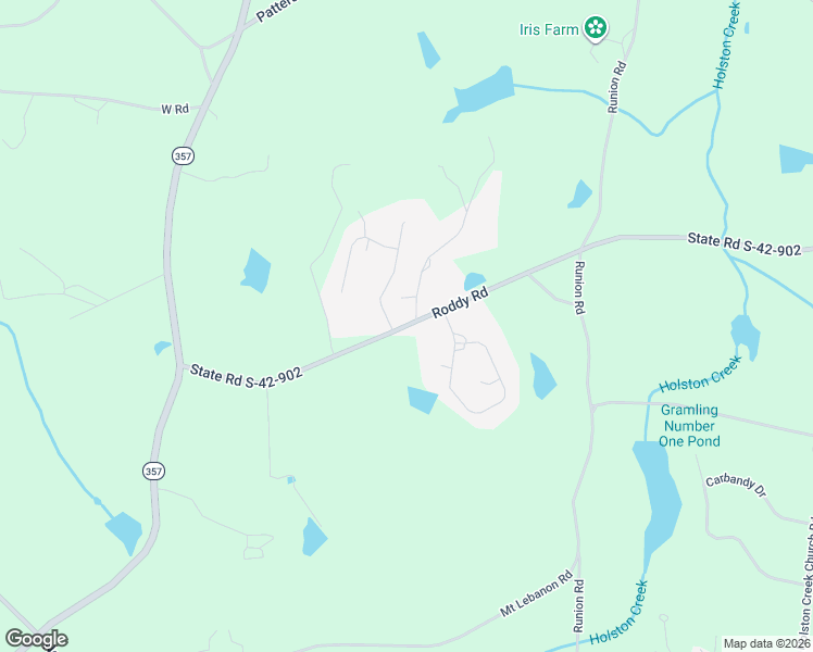 map of restaurants, bars, coffee shops, grocery stores, and more near 1455 Roddy Road in Campobello