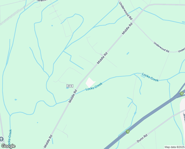 map of restaurants, bars, coffee shops, grocery stores, and more near 1316 Middle Road in Fayetteville