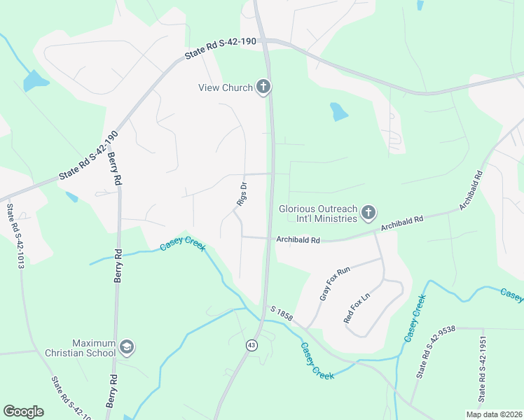 map of restaurants, bars, coffee shops, grocery stores, and more near 221 Rigs Drive in Boiling Springs