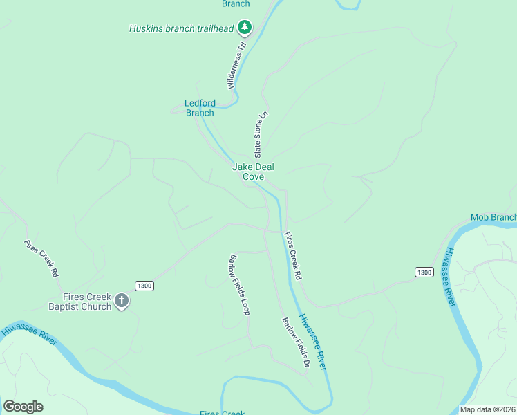 map of restaurants, bars, coffee shops, grocery stores, and more near Spectacular Boulevard in Hayesville