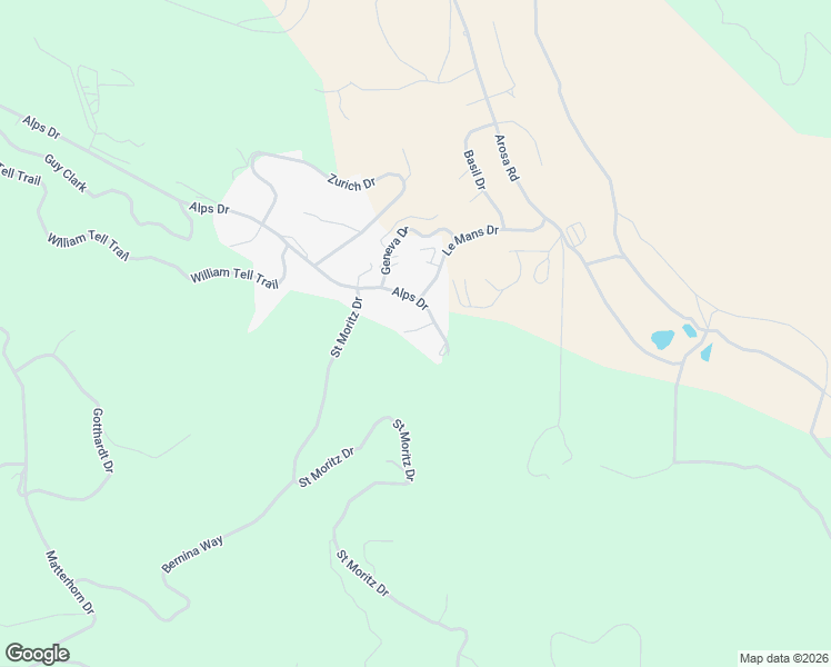 map of restaurants, bars, coffee shops, grocery stores, and more near 17800 Alps Drive in Tehachapi