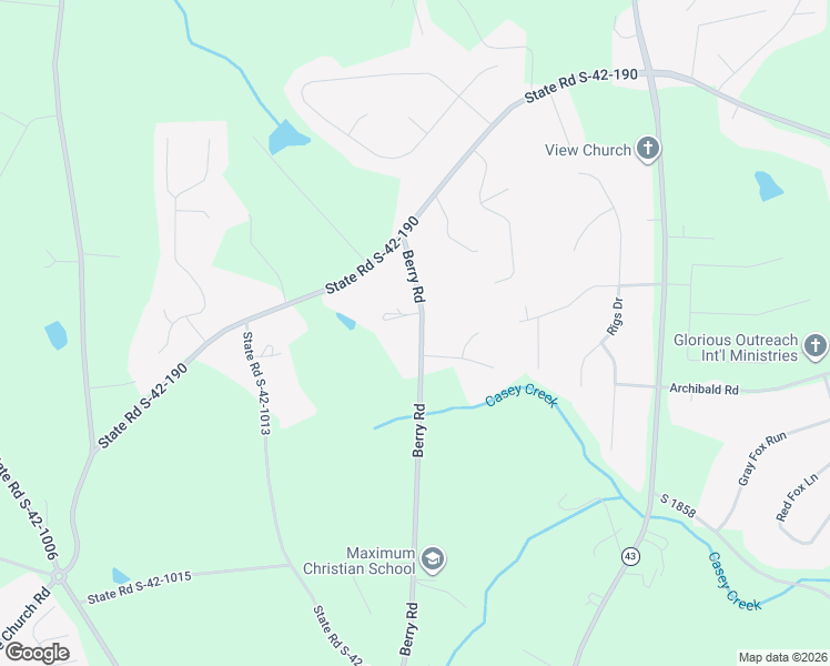 map of restaurants, bars, coffee shops, grocery stores, and more near 169 Berry Road in Boiling Springs