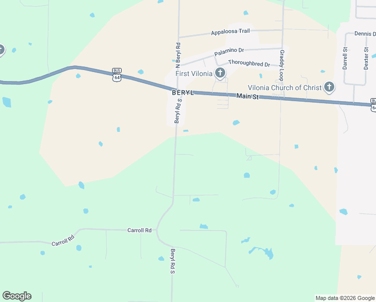 map of restaurants, bars, coffee shops, grocery stores, and more near 7 Whispering Oaks Street in Conway