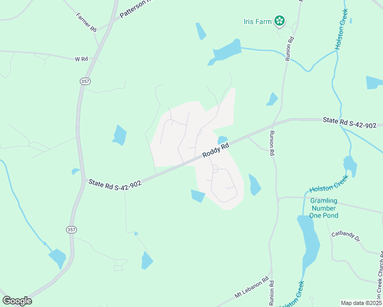 map of restaurants, bars, coffee shops, grocery stores, and more near 1226 Roddy Road in Campobello