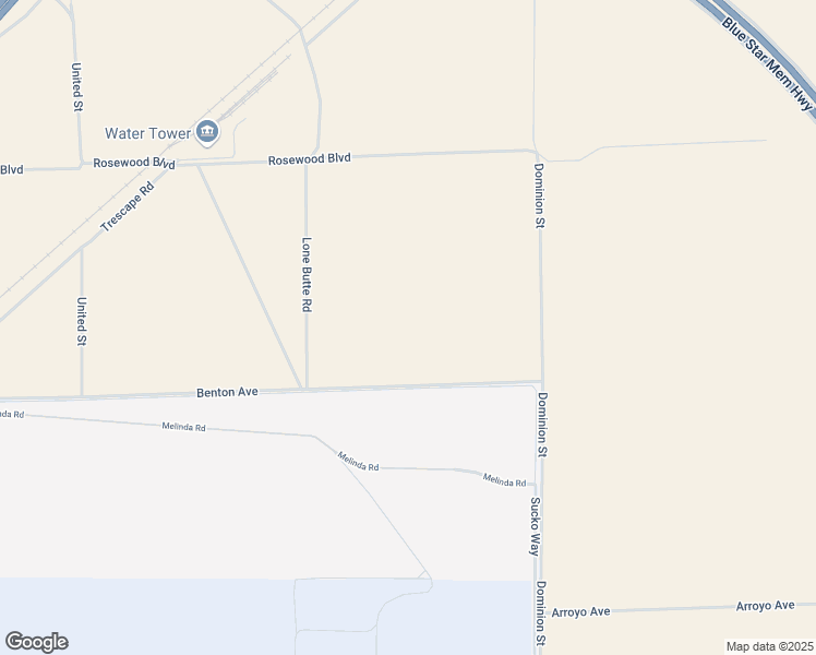 map of restaurants, bars, coffee shops, grocery stores, and more near Benton Avenue in Mojave