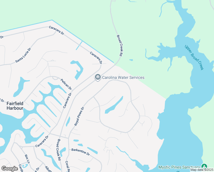 map of restaurants, bars, coffee shops, grocery stores, and more near 2048 Royal Pines Drive in New Bern