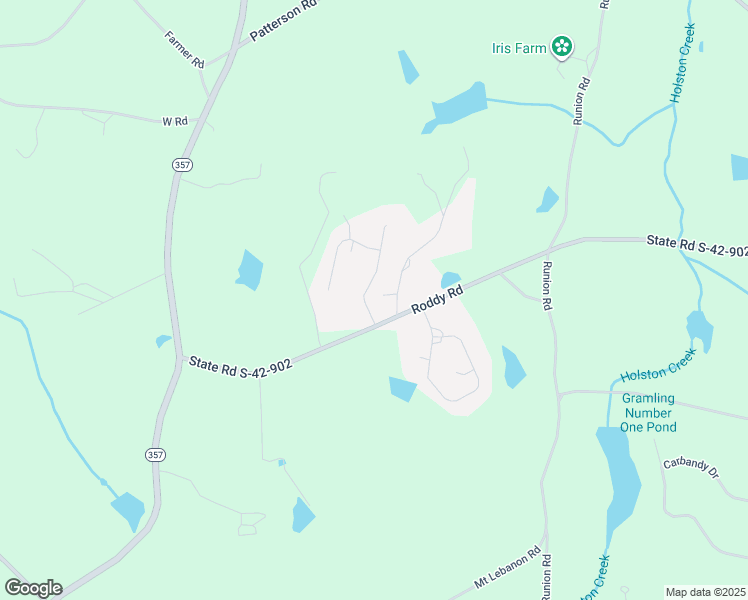 map of restaurants, bars, coffee shops, grocery stores, and more near 1226 Roddy Road in Campobello