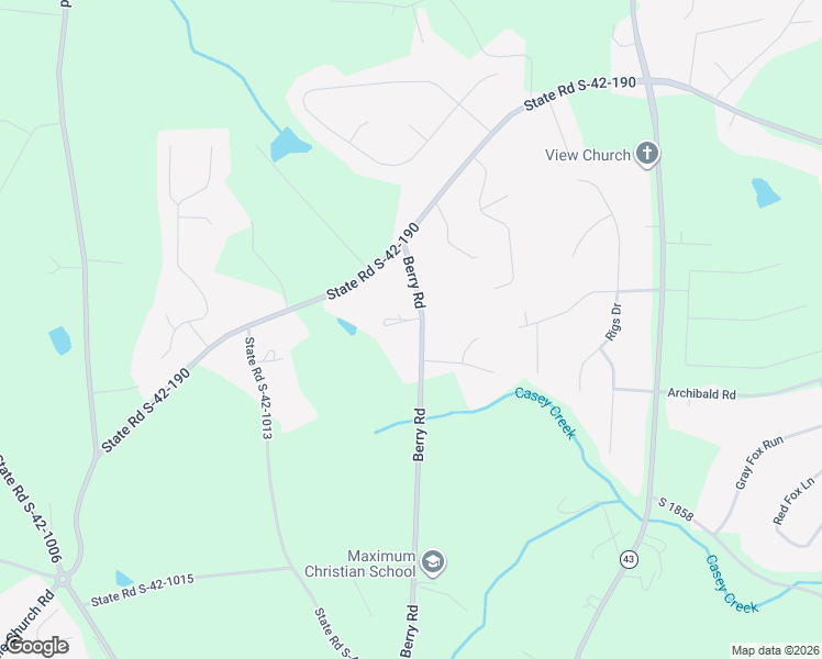 map of restaurants, bars, coffee shops, grocery stores, and more near 150 Berry Road in Boiling Springs