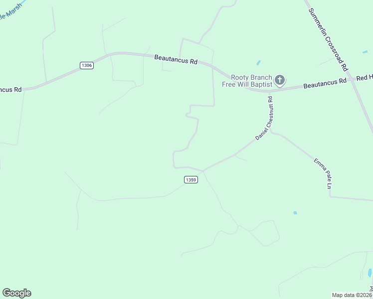 map of restaurants, bars, coffee shops, grocery stores, and more near 248 Daniel Chestnutt Road in Mount Olive