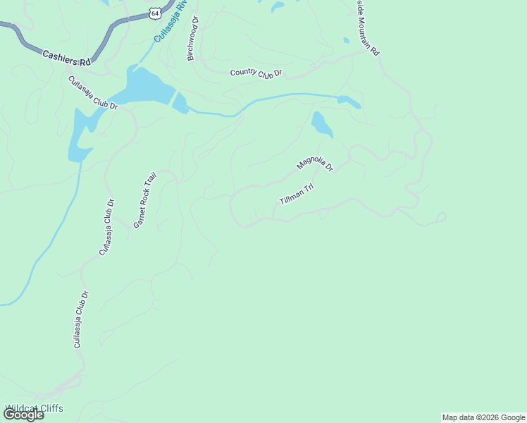 map of restaurants, bars, coffee shops, grocery stores, and more near 1639 Whiteside Mountain Road in Highlands