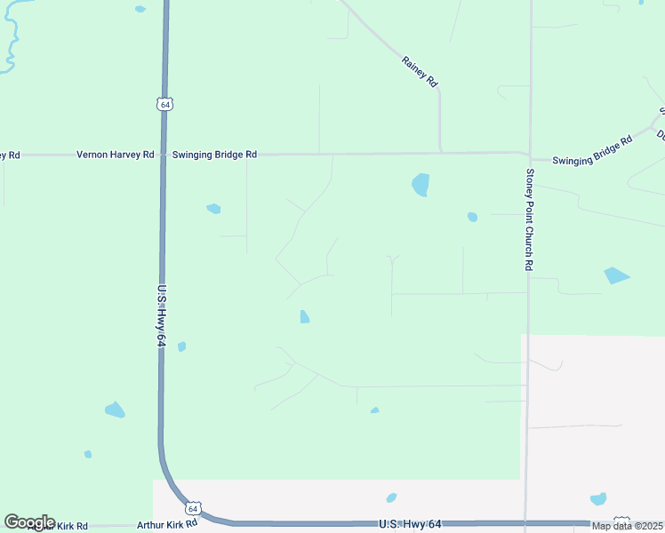 map of restaurants, bars, coffee shops, grocery stores, and more near 107 Lynn Harvey in Beebe