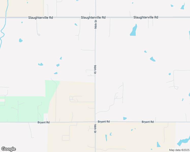 map of restaurants, bars, coffee shops, grocery stores, and more near 11384 96th Street in Slaughterville