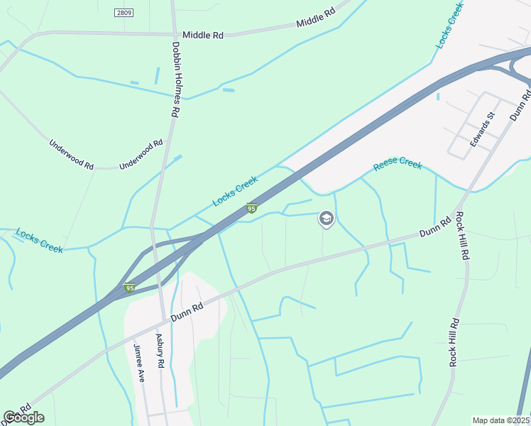 map of restaurants, bars, coffee shops, grocery stores, and more near 1303 Scuppernong Drive in Fayetteville